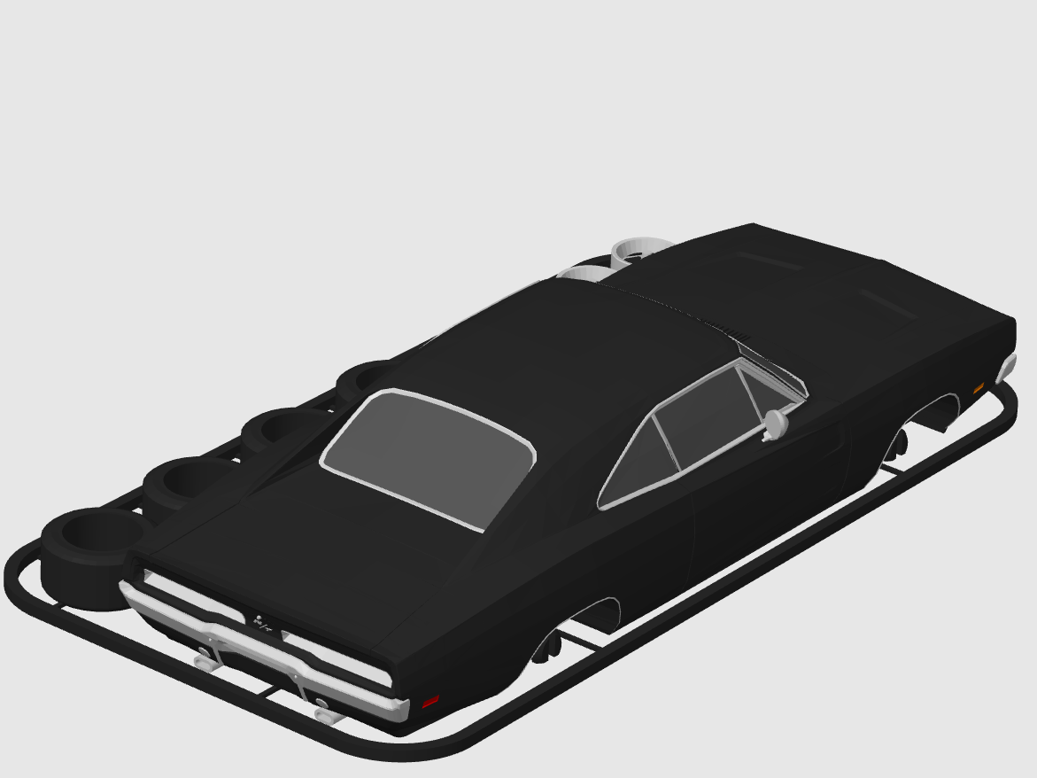 Dodge Charger R/T Kit Card