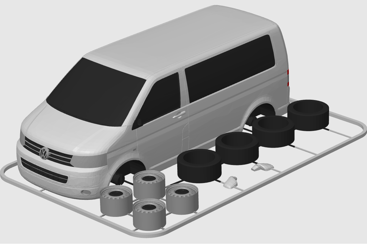 Volkswagen T5 Multivan Kit Card