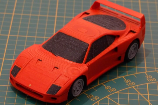 Ferrari F40 Kit Card