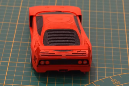 Ferrari F40 Kit Card