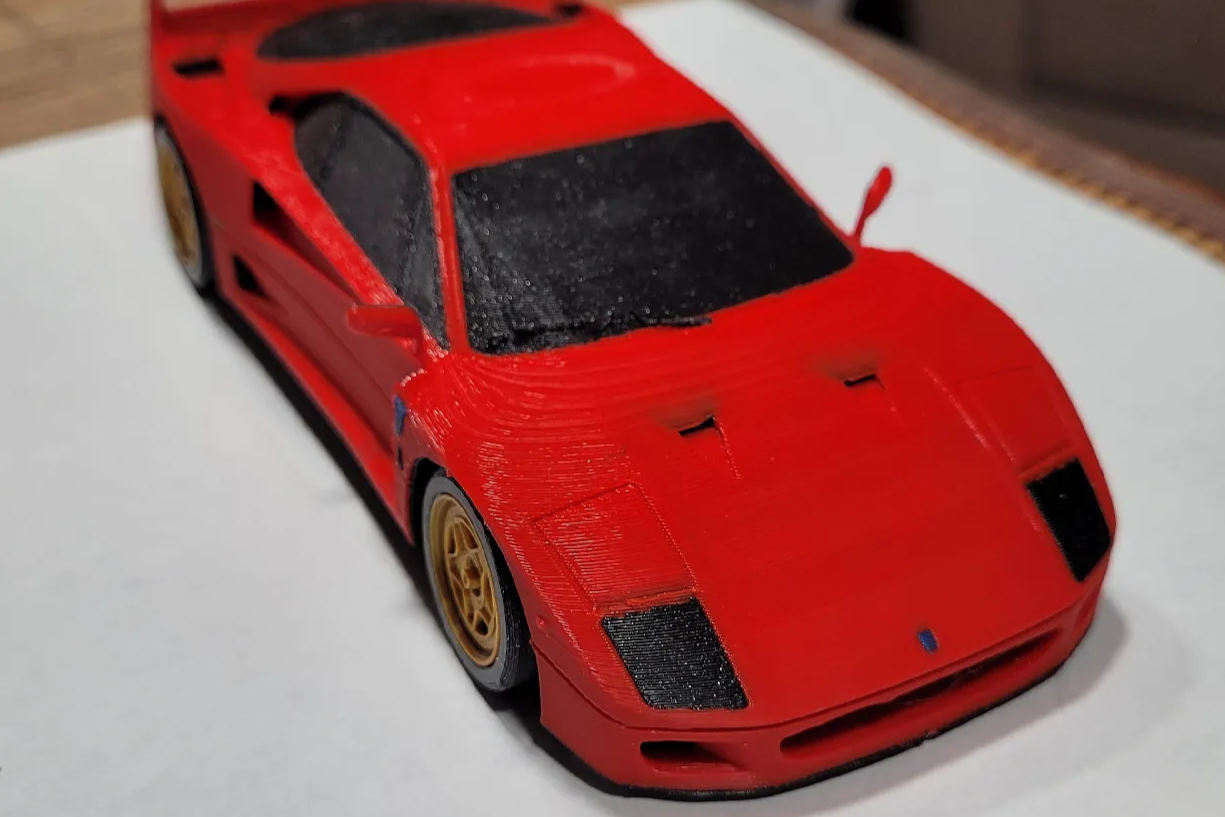 Ferrari F40 Kit Card