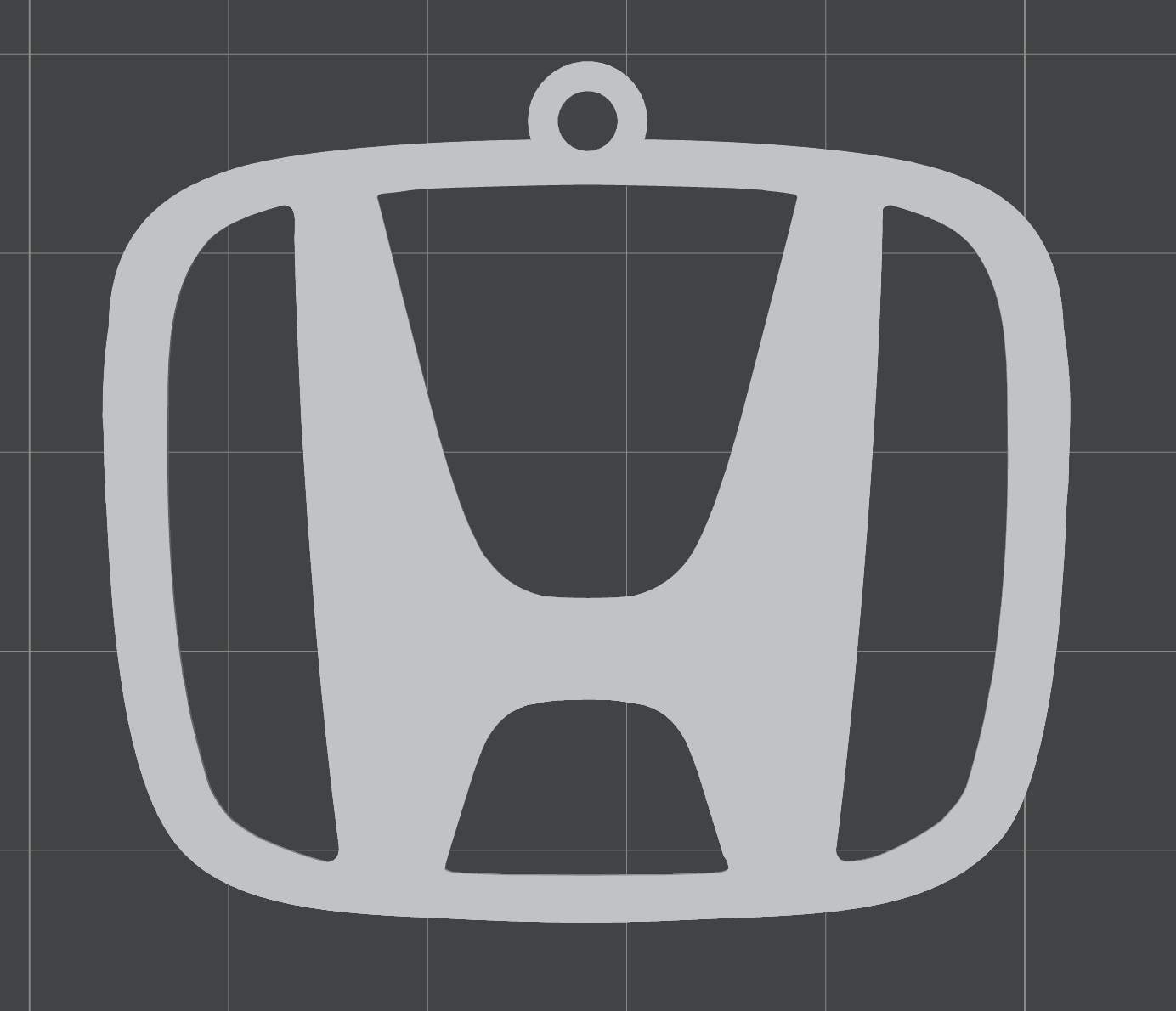 Honda Logo Keychain