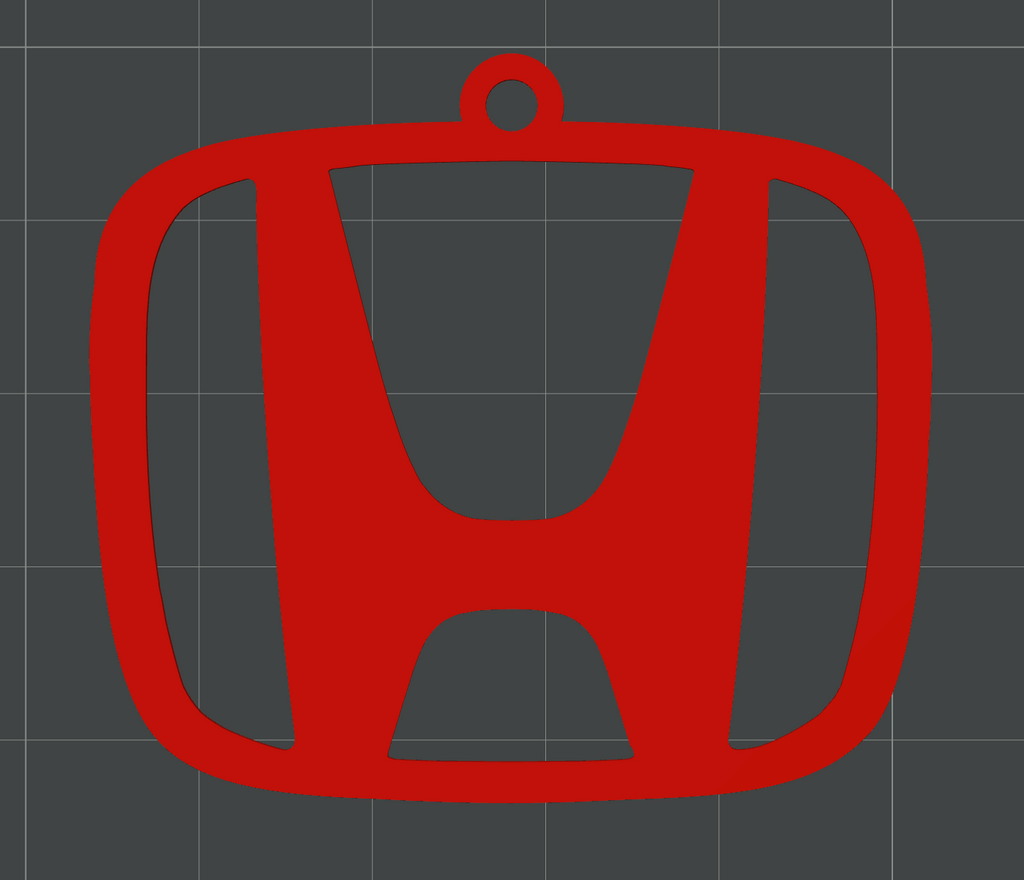 Honda Logo Keychain