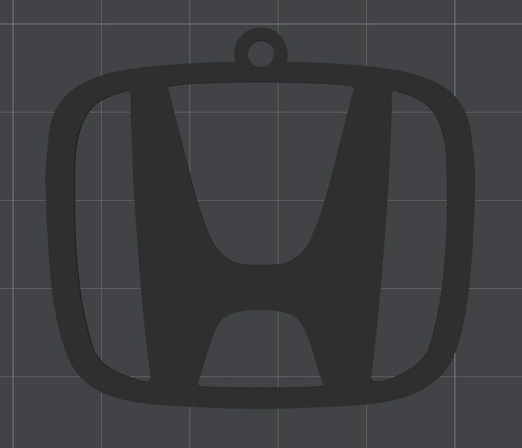 Honda Logo Keychain