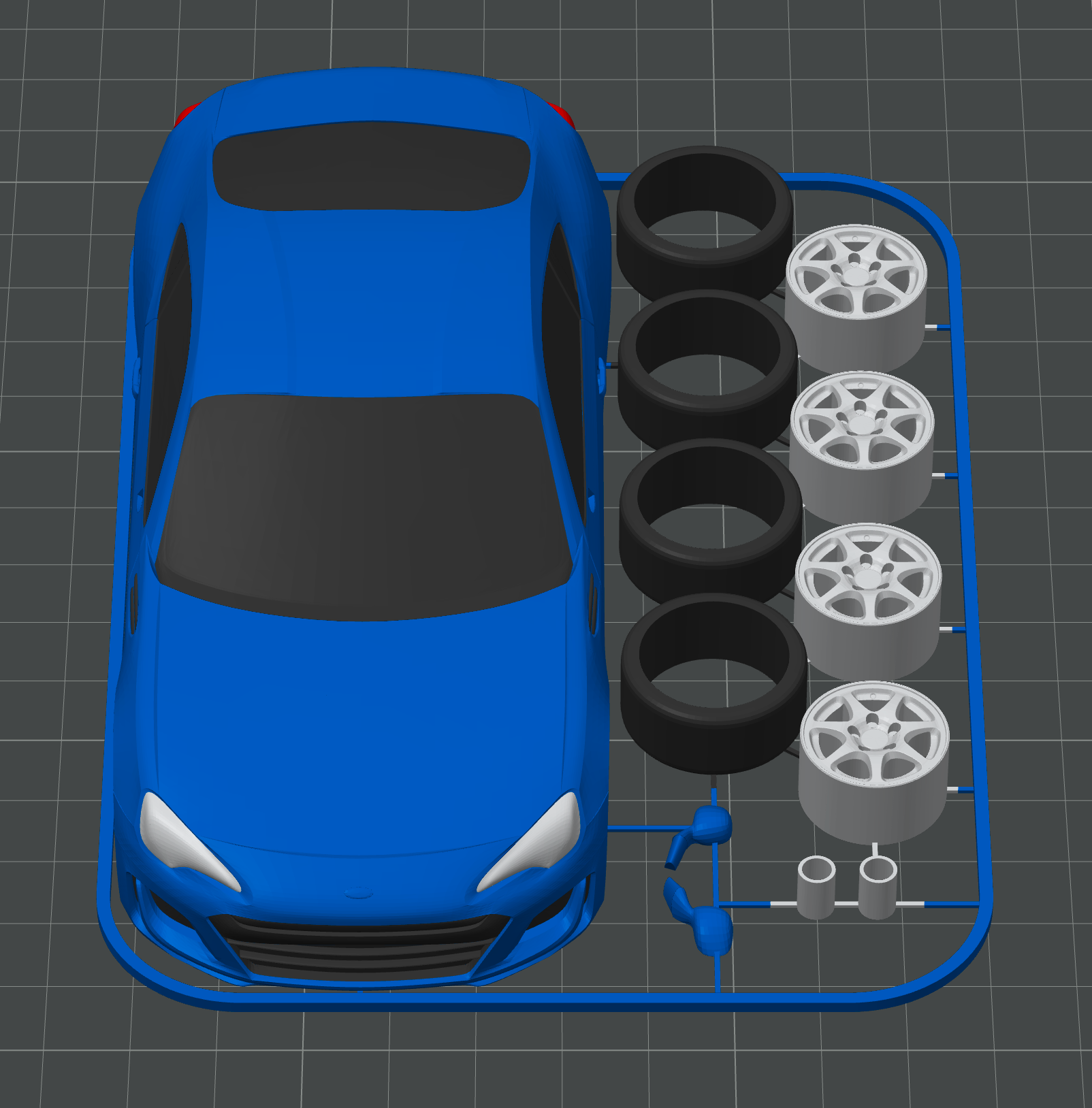 Subaru BRZ Kit Card