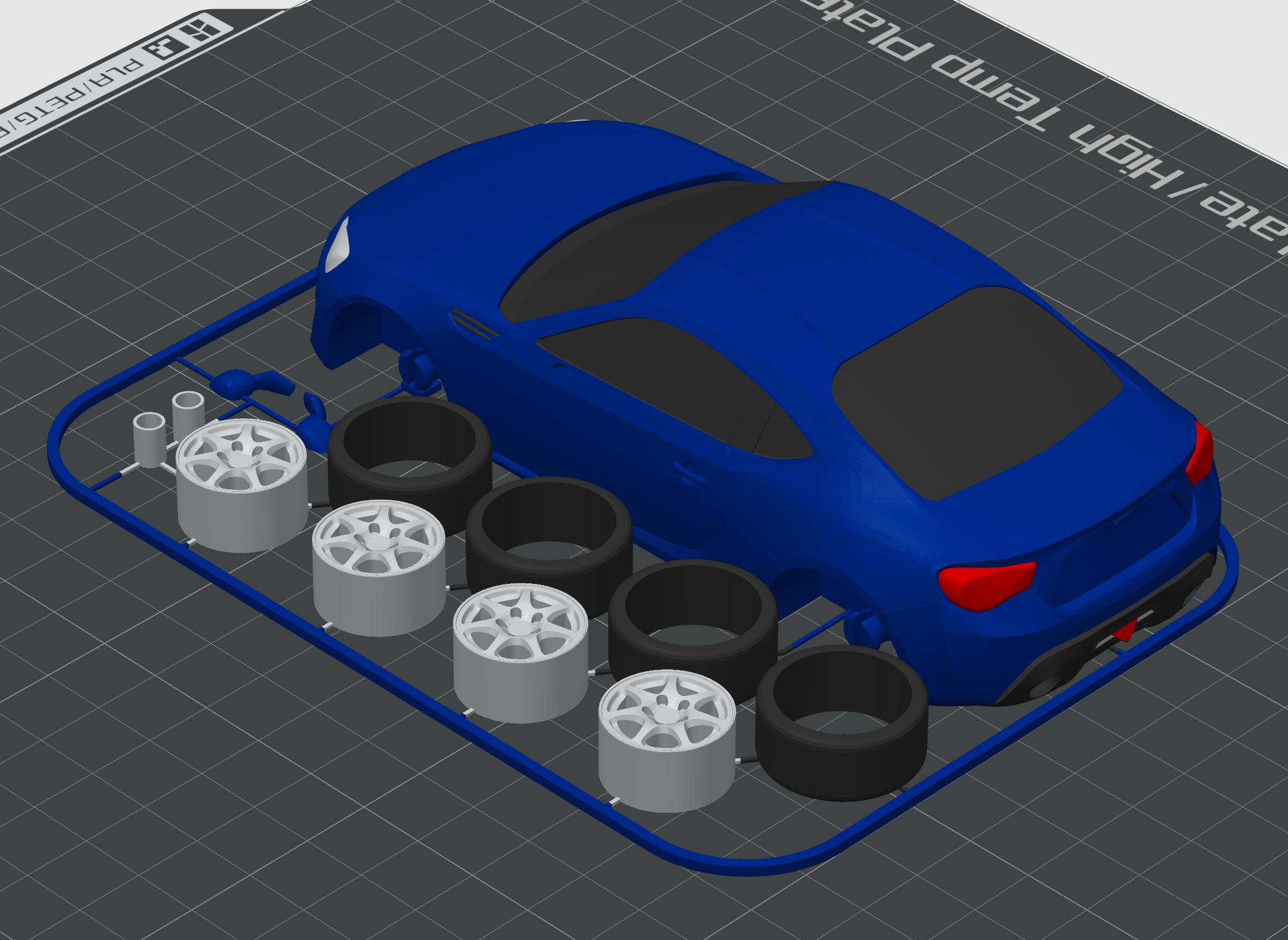 Subaru BRZ Kit Card