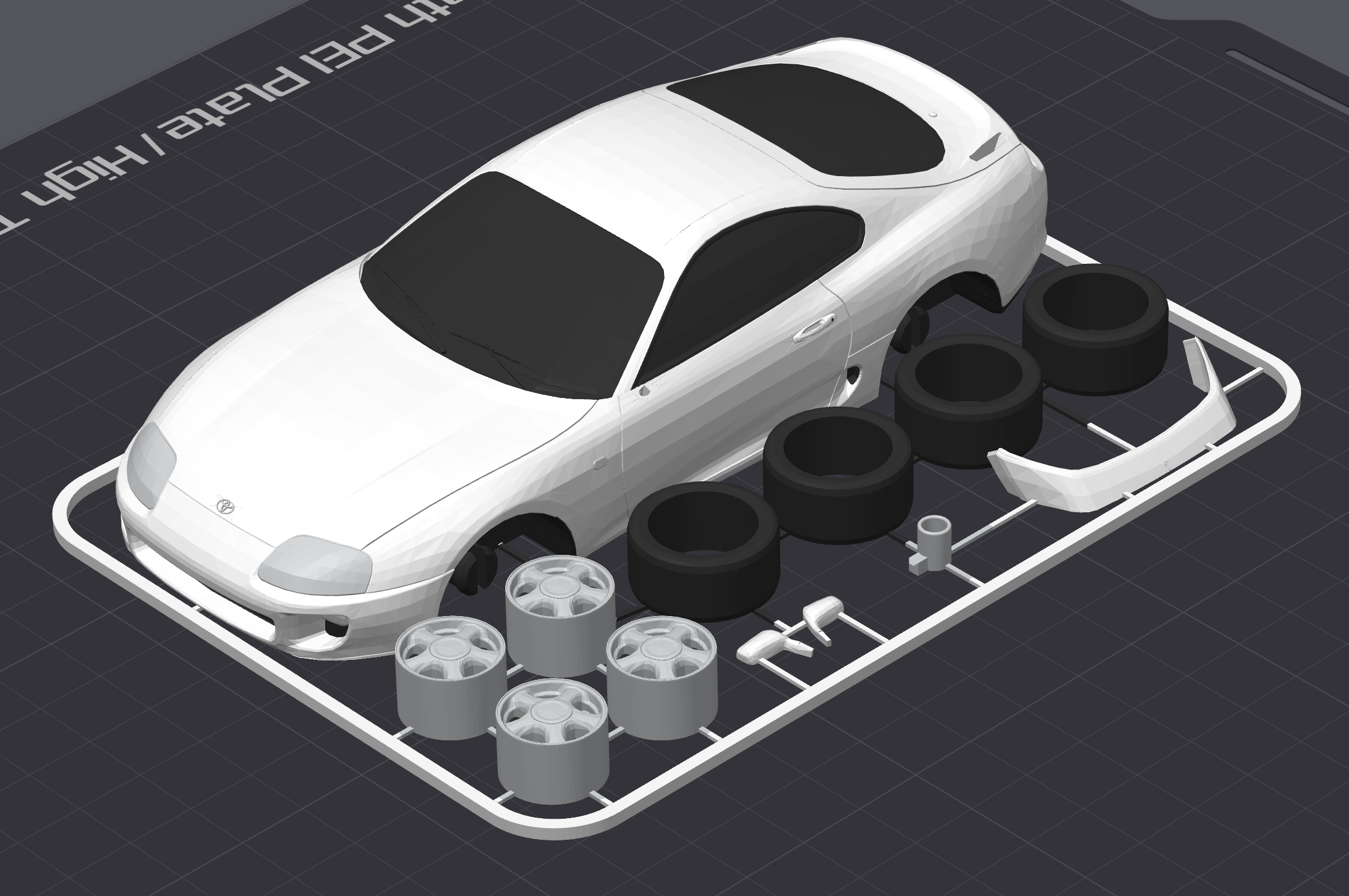 Toyota Supra MK4 Kit Card