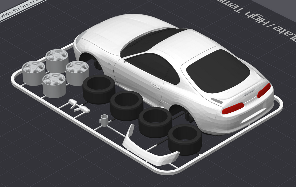 Toyota Supra MK4 Kit Card