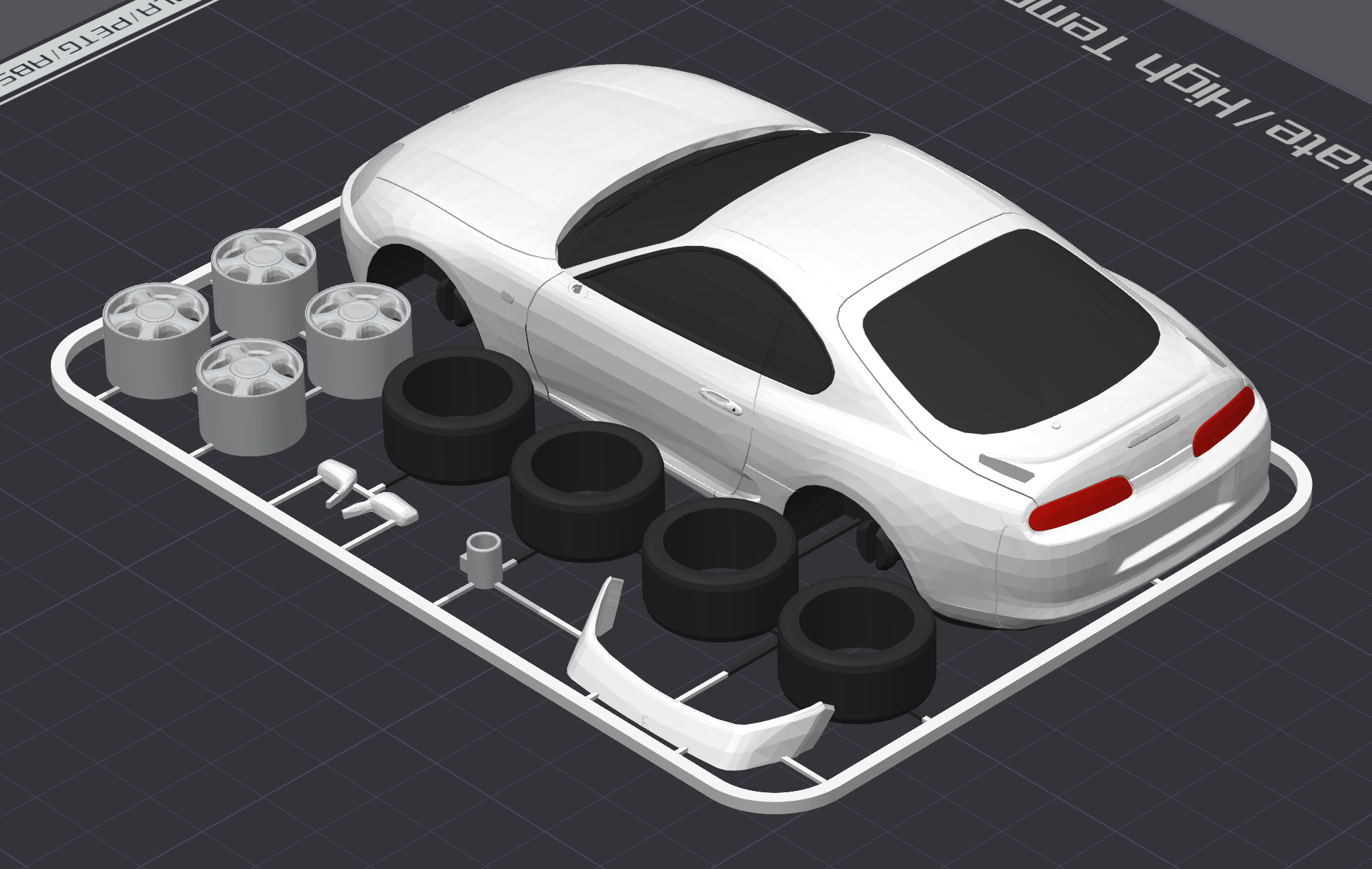 Toyota Supra MK4 Kit Card