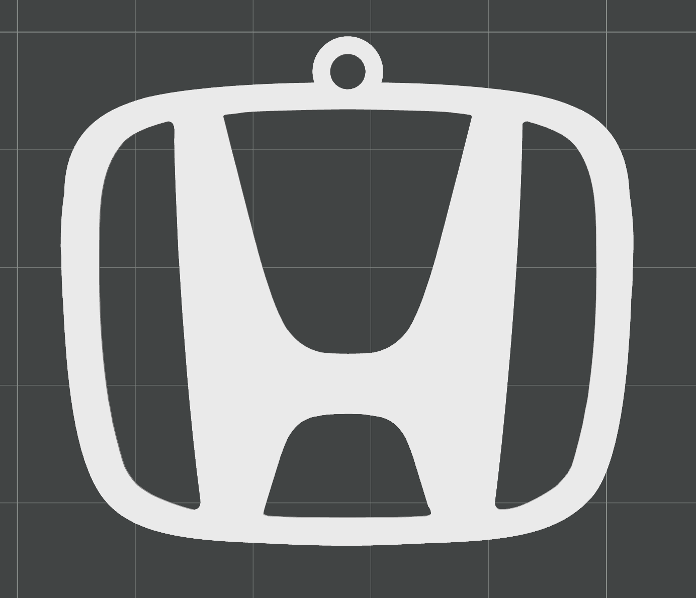 Honda Logo Keychain
