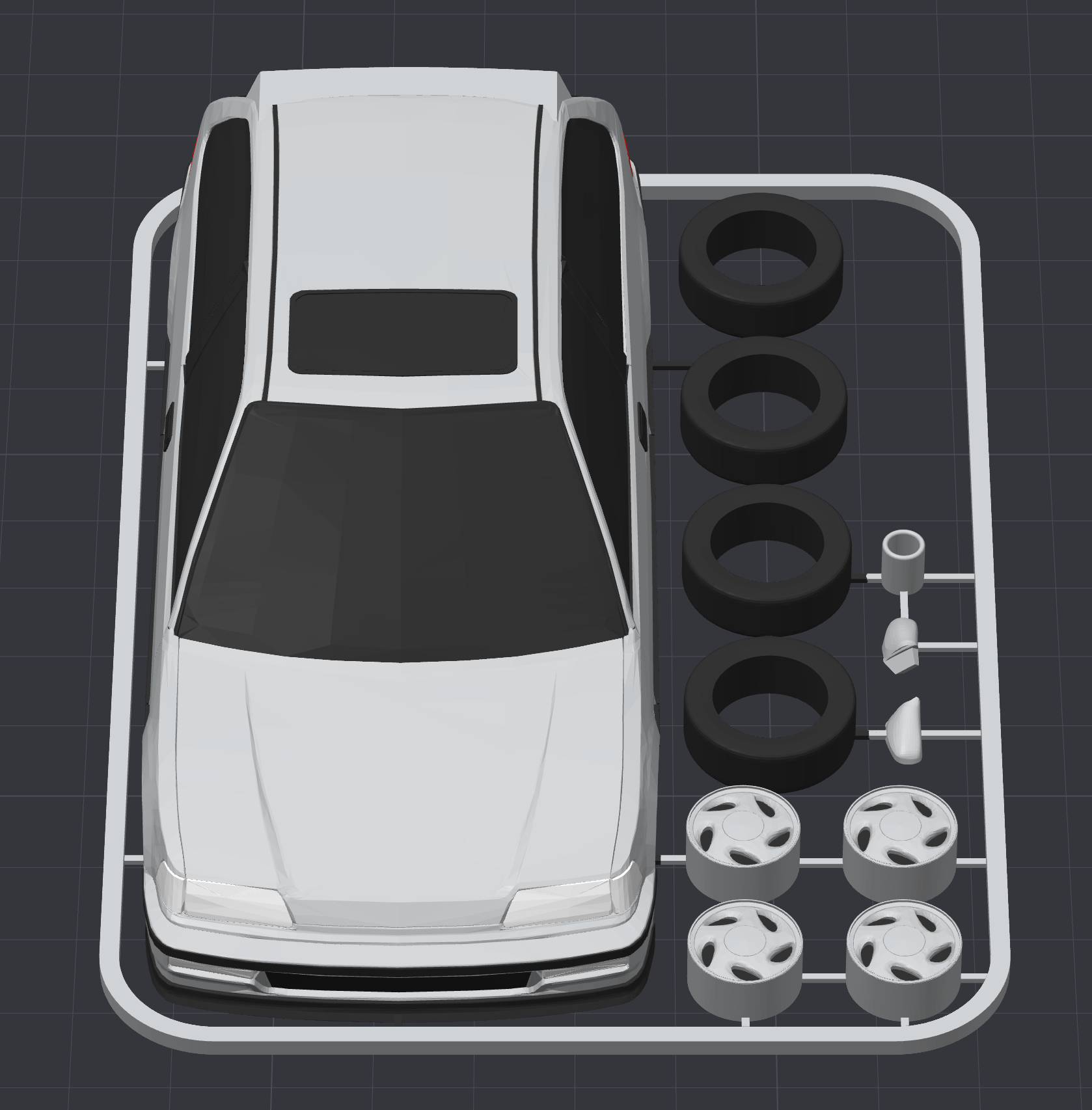 Honda Civic Si Kit Card