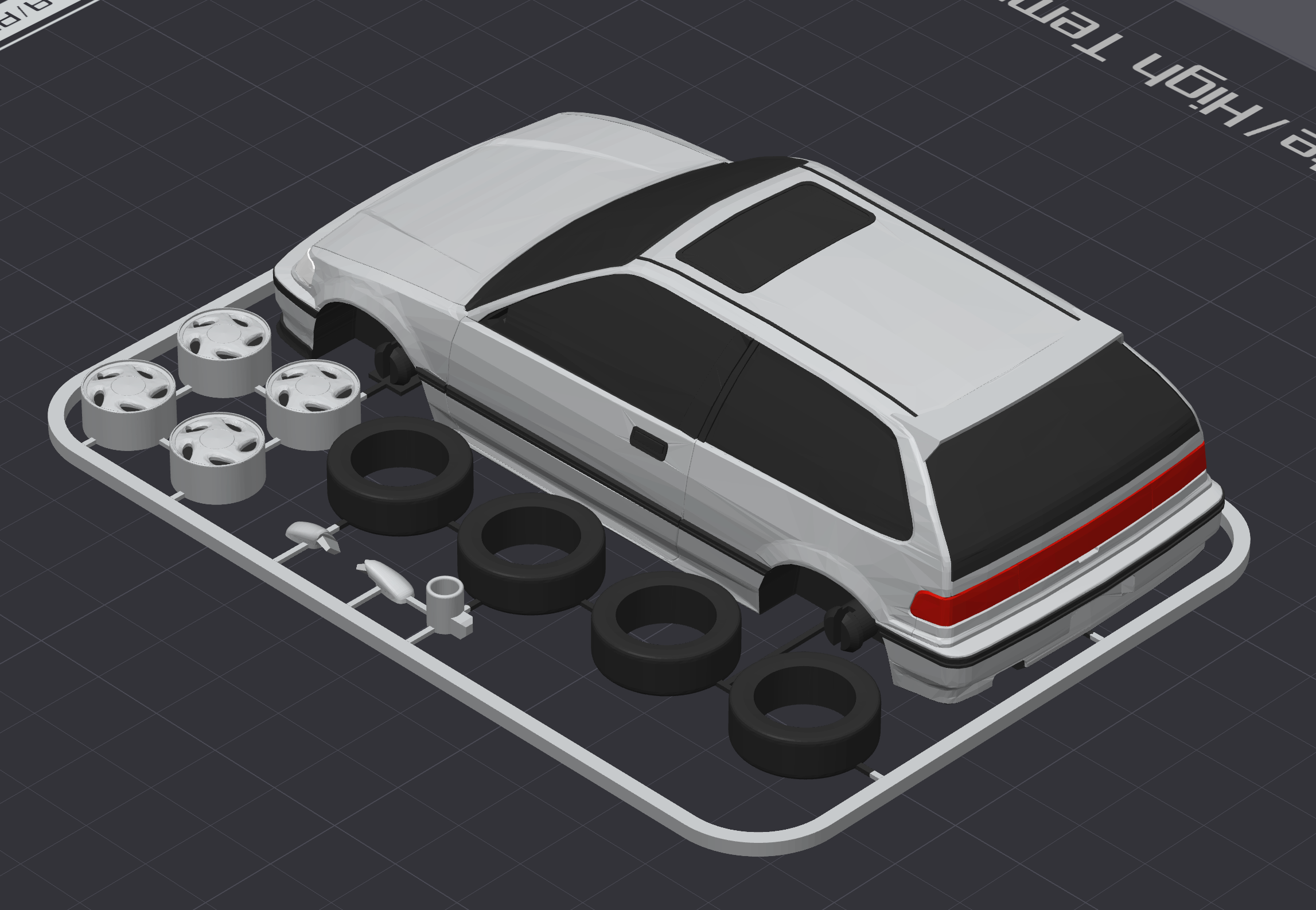Honda Civic Si Kit Card