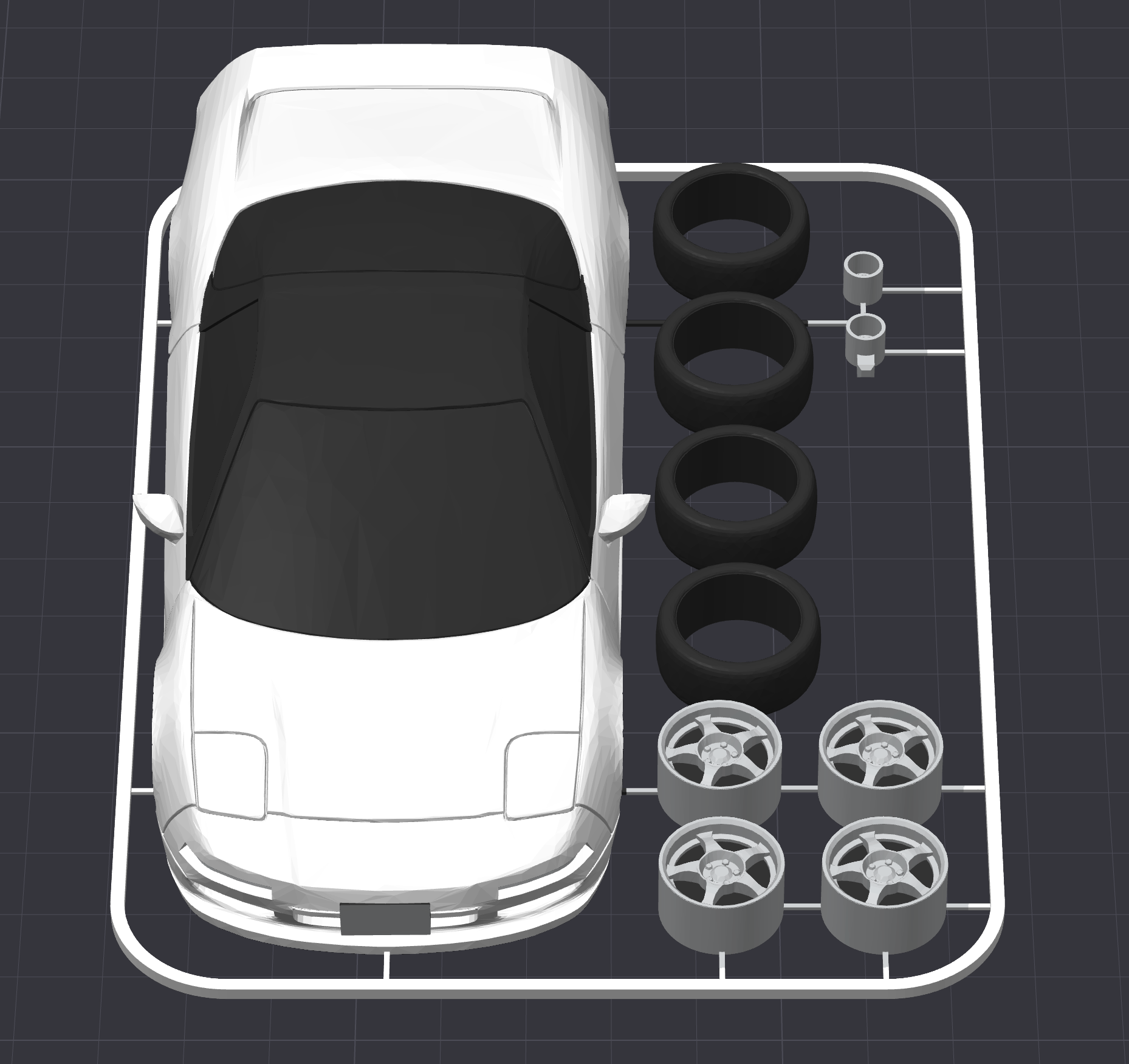 Honda NSX Type R Kit Card