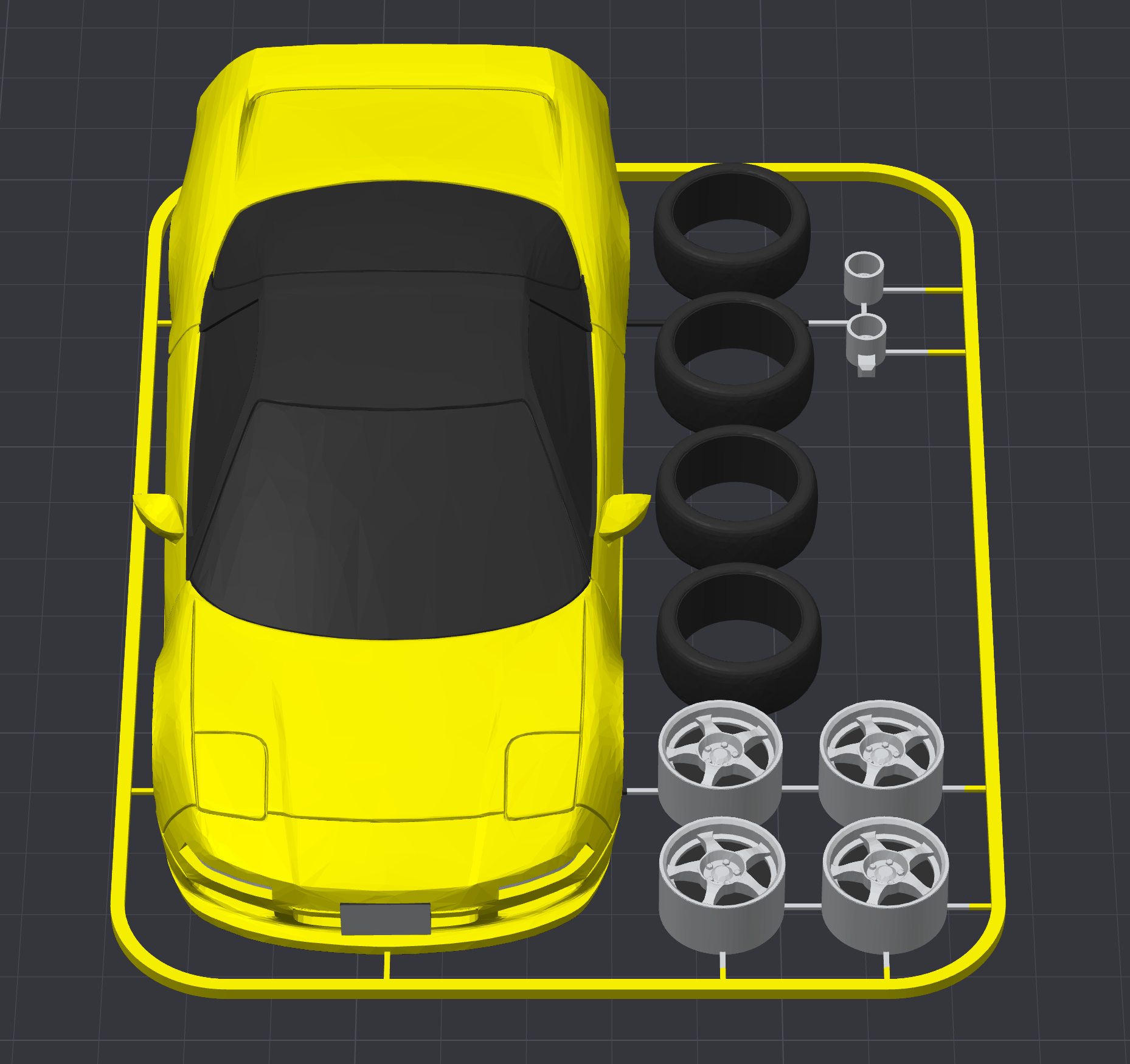 Honda NSX Type R Kit Card