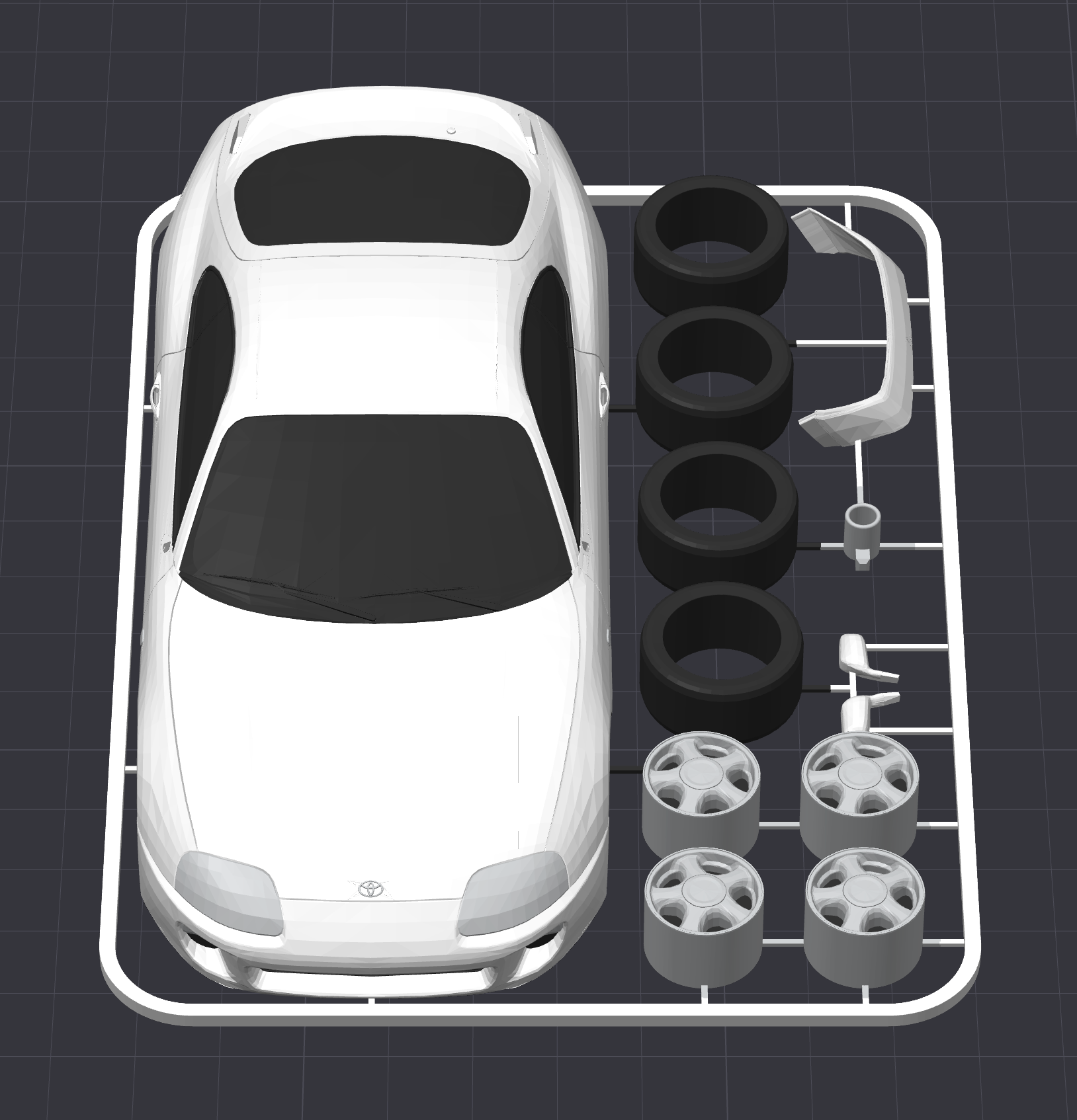Toyota Supra MK4 Kit Card