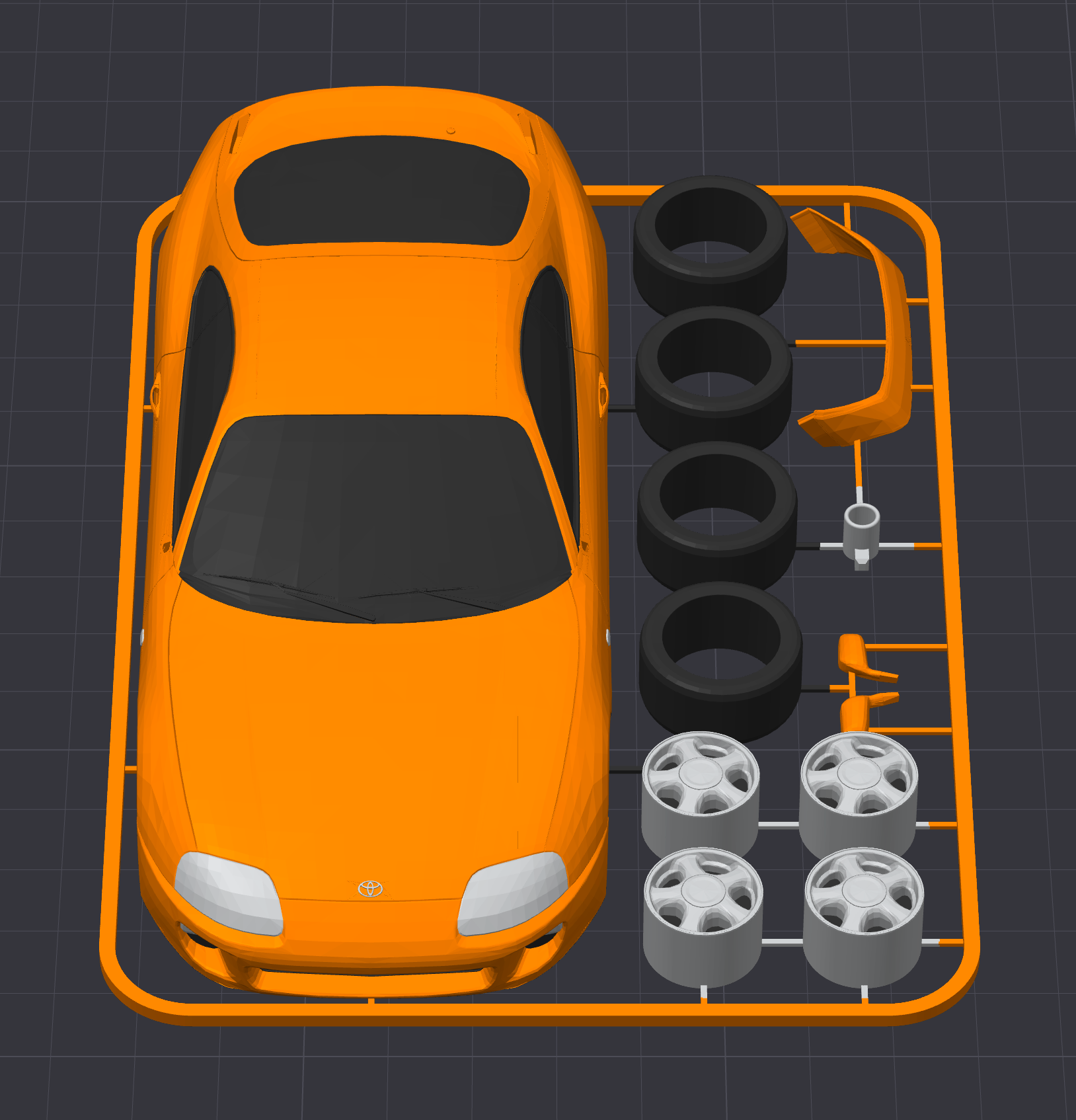 Toyota Supra MK4 Kit Card