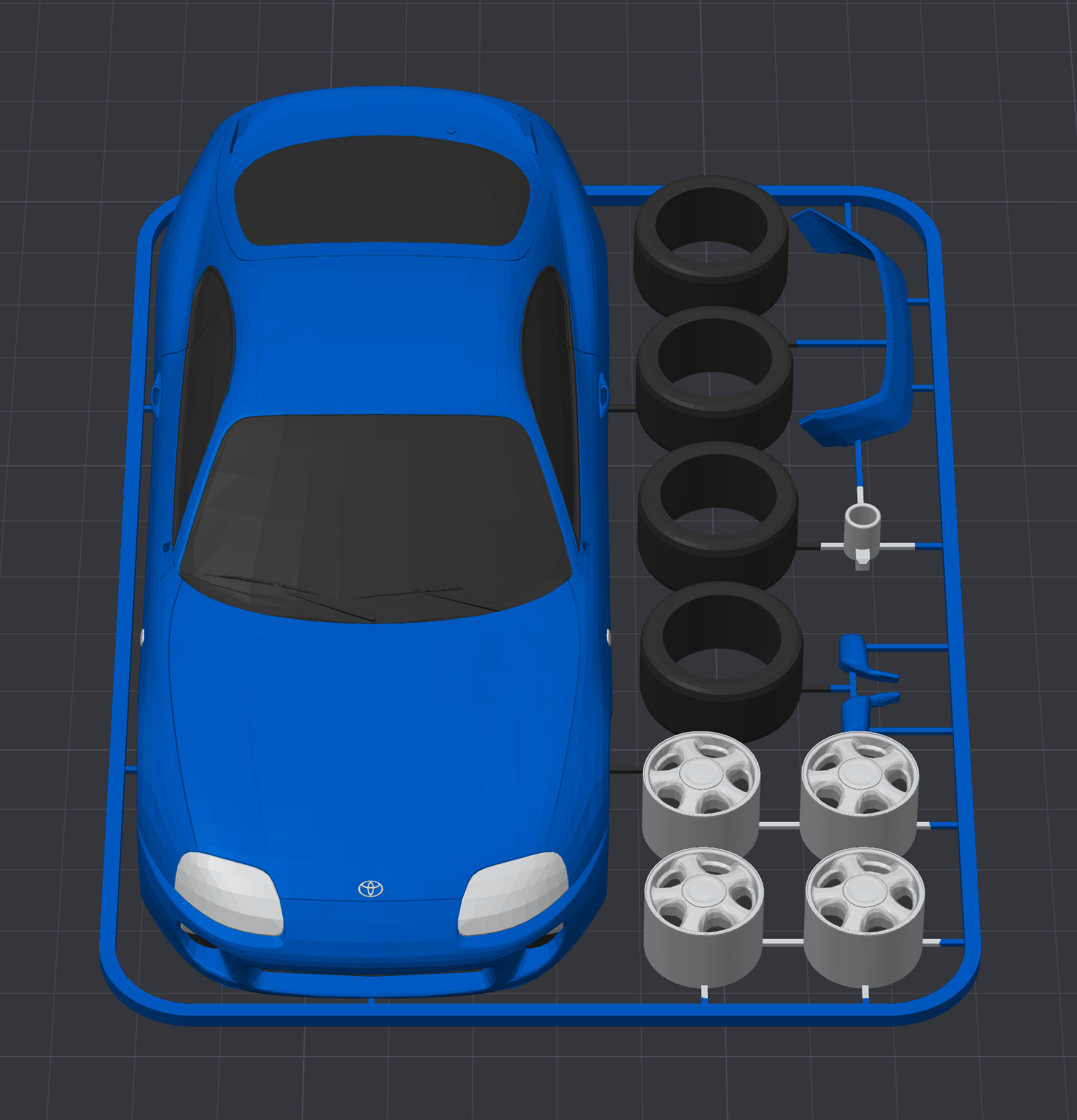 Toyota Supra MK4 Kit Card