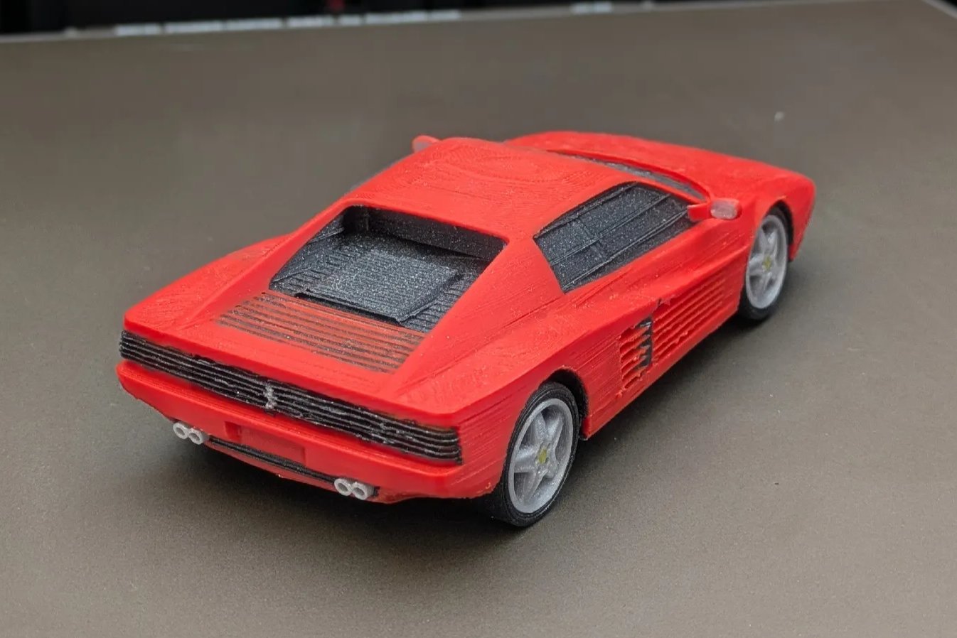 Ferrari Testarossa Kit Card